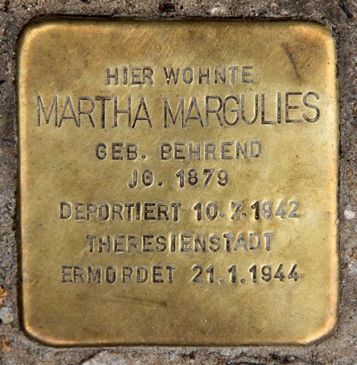 Stolpersteine Kuno-Fischer-Strae 16 #1