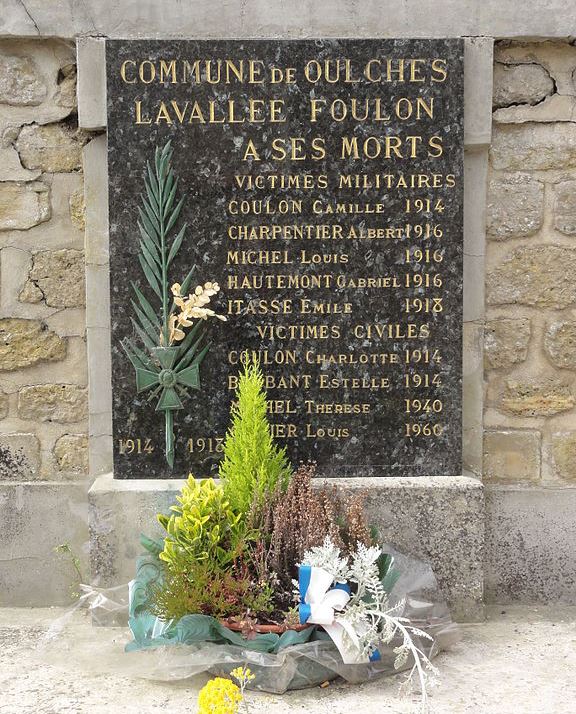 War Memorial Oulches-la-Valle-Foulon #1