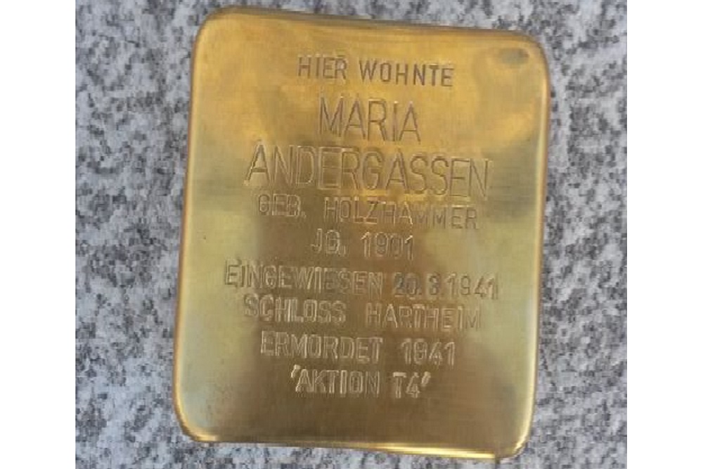 Stolperstein Innsbrucker Strae 2 #1