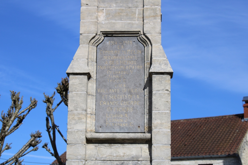 Oorlogsmonument Mélin #2