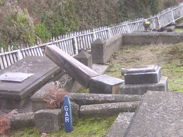 Grave of American Civil War Veteran Ferndale