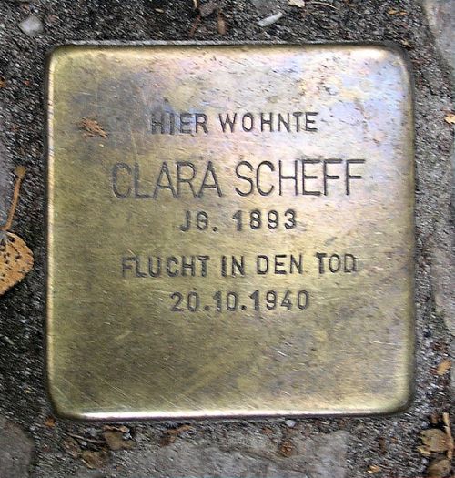 Stumbling Stones Goßlerstraße 21 #2