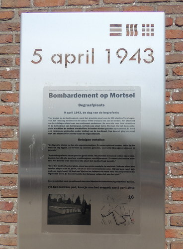 Panel 16 Mortsel Bombing 5 April 1943 #2