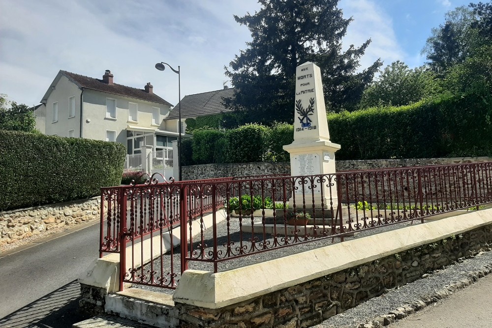 War Memorial Mézy-Moulins
