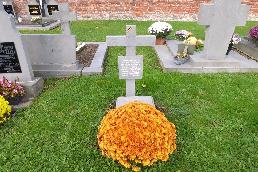 Belgian War Graves Desselgem Ooigemstraat #4