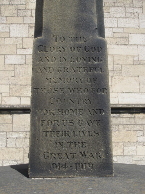 Oorlogsmonument St Oswald's Hartlepool #2