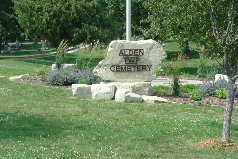 Amerikaanse Oorlogsgraven Alden Cemetery #1