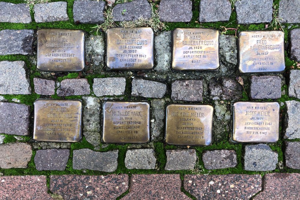 Stolpersteine Mittelweg 8