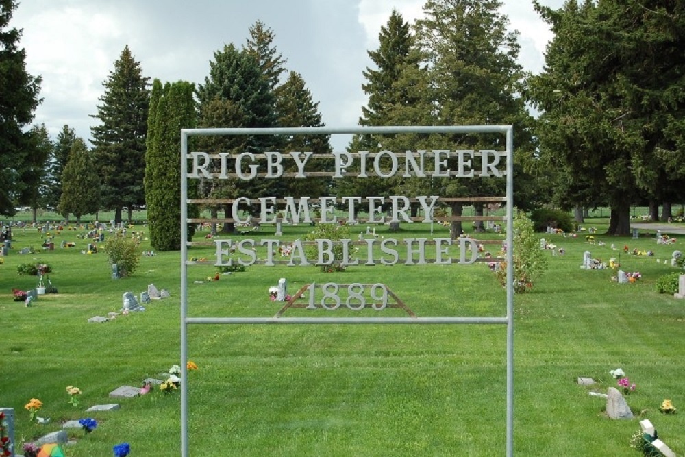 Amerikaans oorlogsgraf Rigby Pioneer Begraafplaats #2