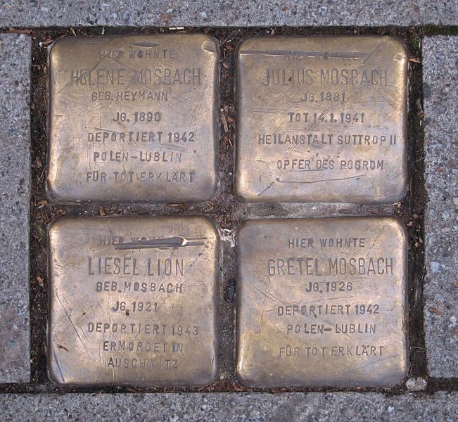 Stolpersteine Alter Rathausplatz 14