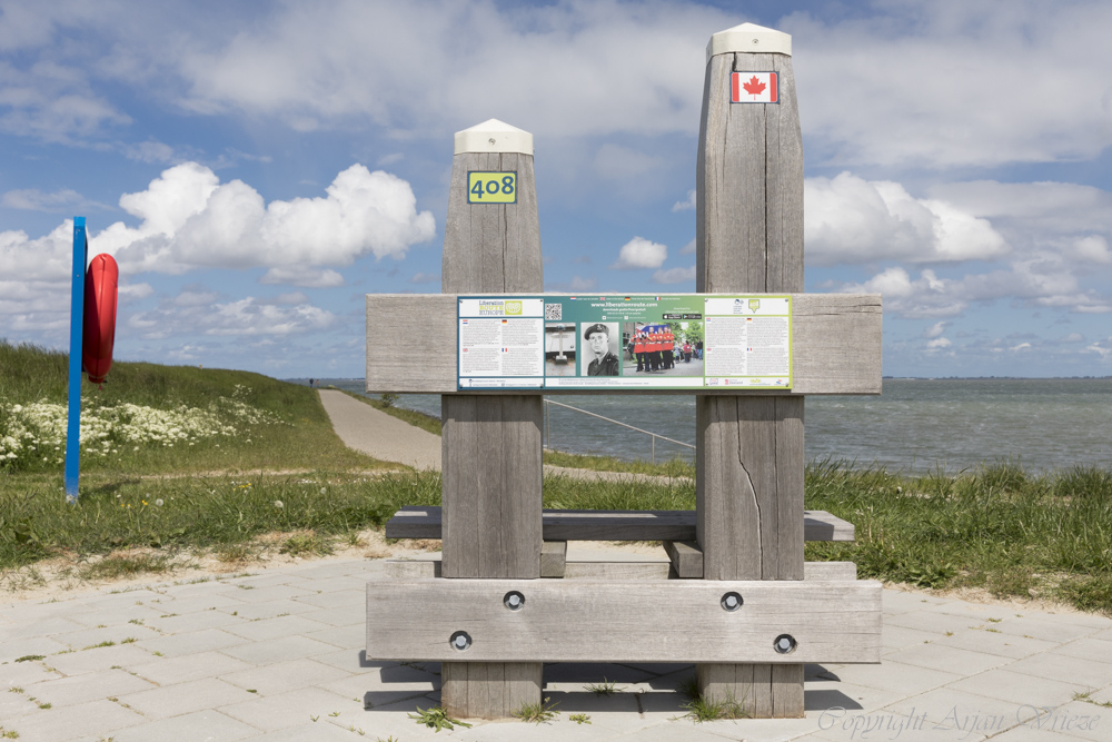 Liberation Route Marker 408 #1