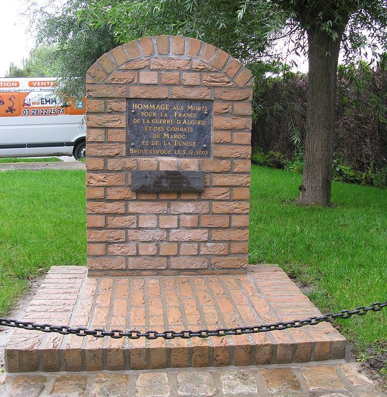 Monument Noord-Afrikaanse Oorlogen Brouckerque