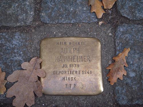 Stolperstein Lange Reihe 91