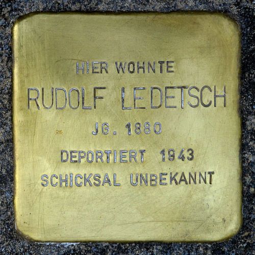 Stolperstein Gleiwitzer Strae 4 #1