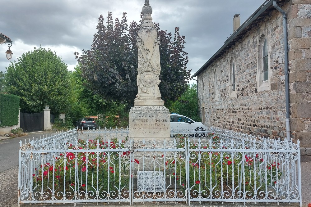 Oorlogsmonument Saint-tienne-le-Molard #1