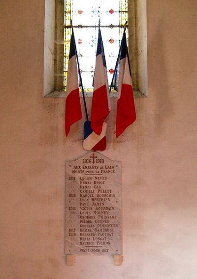 War Memorial Lain Church