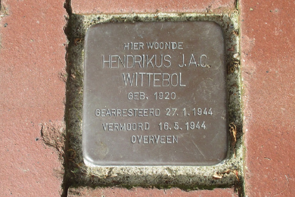 Stolperstein Pastorieweg/Pastoriepad #4