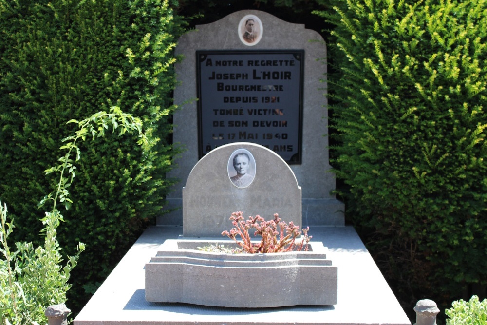Belgische Oorlogsgraven Gouy-lez-Piton #2