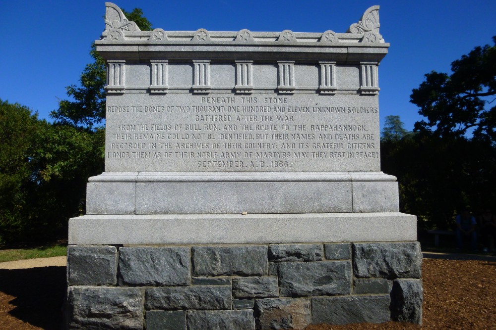 Grave Memorial for the American Civil War Unknown #2