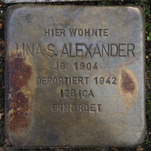 Stolpersteine Bleicherstrae 10 #1