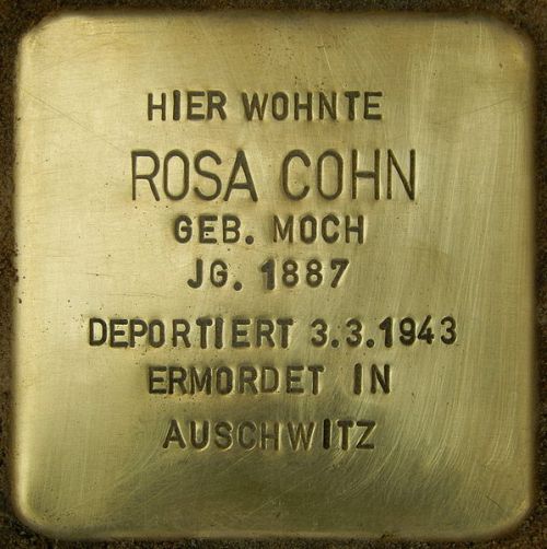 Stolperstein Stallschreiberstrae 43