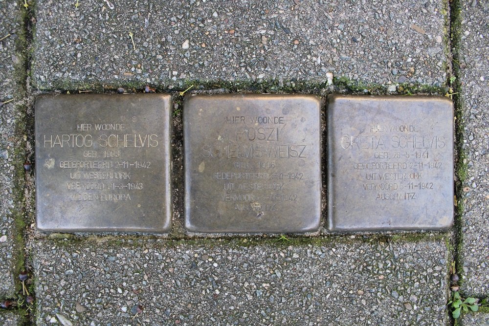 Stolpersteine Borssenburgstraat 12 #1