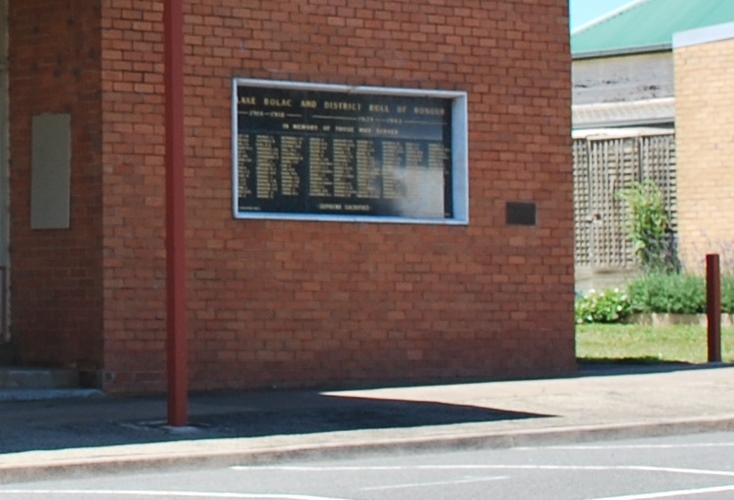 War Memorial Hall Lake Bolac #2