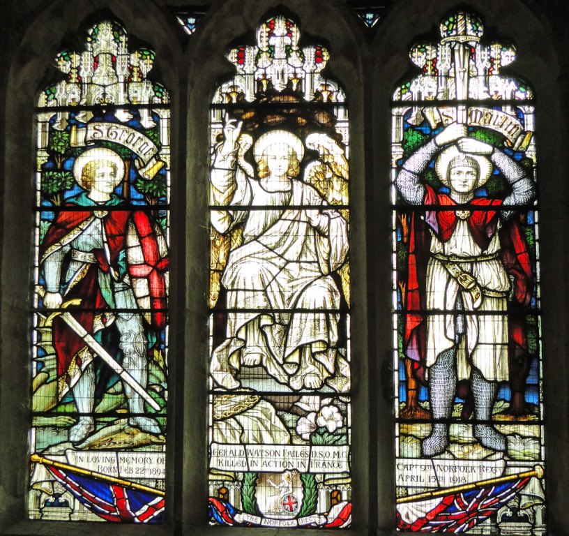 Remembrance Window Captain Gerald Watson Failes, D.S.O., M.C.