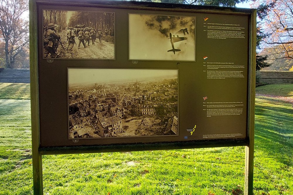 Information Sign Bombing 07-02-1945 Kleve #1