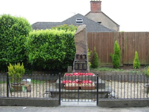 Oorlogsmonument Newbold Verdon #2