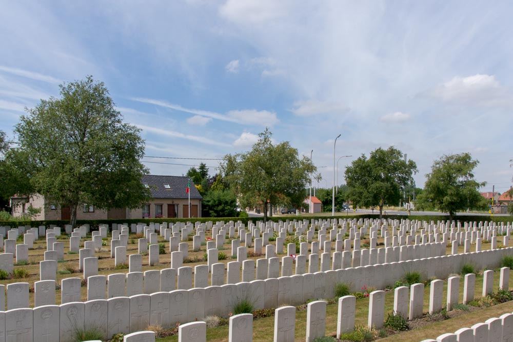 Commonwealth War Cemetery Brandhoek #4