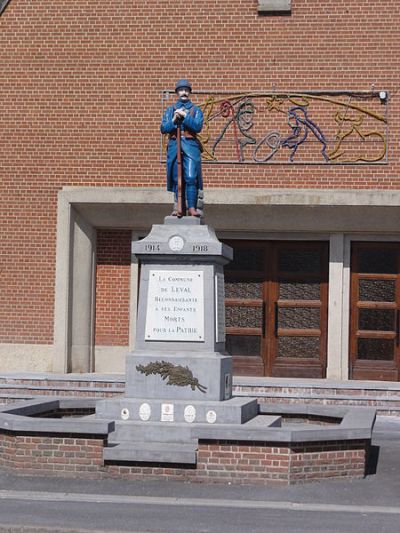 Oorlogsmonument Leval