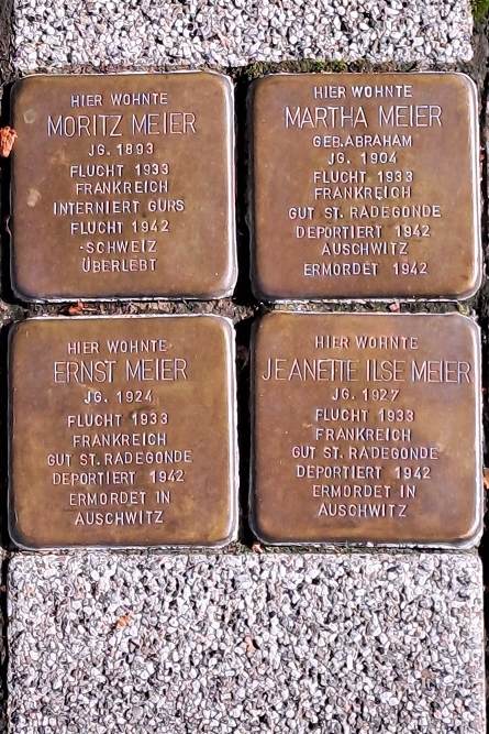 Stolpersteine Hauptstrasse 10 #2