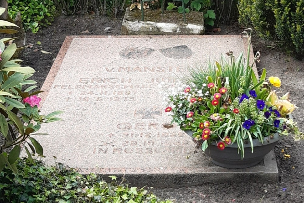 Tombstone Erich von Manstein #1