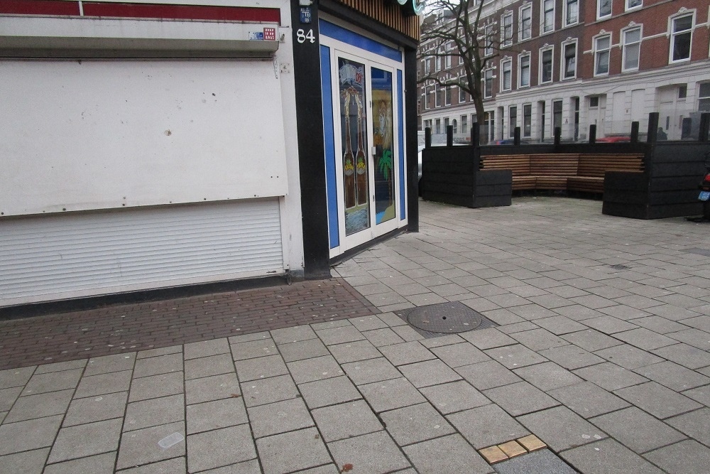 Stumbling Stones Noordmolenstraat 86a #5