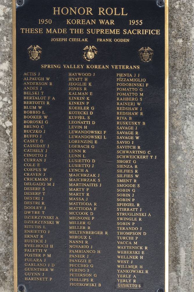 Spring Valley Veterans Memorial #4