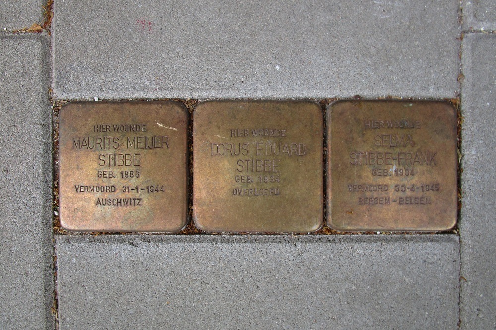 Stolpersteine Waalstraat 47-I #1