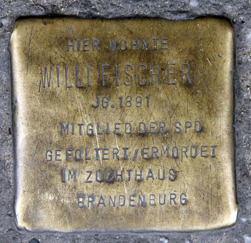 Stolperstein Gubener Strae 22