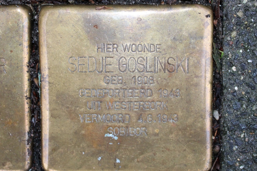 Stolpersteine Albertus Perkstraat 47 #4