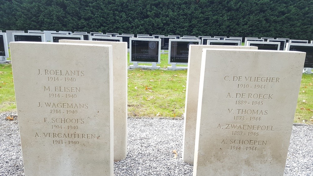 Belgische Oorlogsgraven Cantincrode (Krijgsbaan) #2