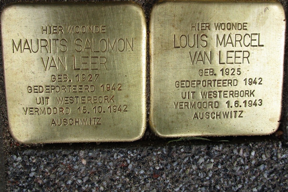 Stolpersteine Schepenstraat 20A #3