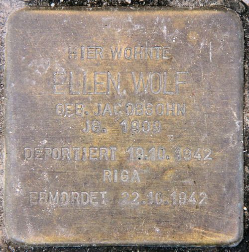 Stolpersteine Joachim-Friedrich-Strae 55 #1