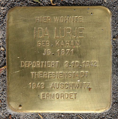 Stolpersteine Jagowstrae 8 #1