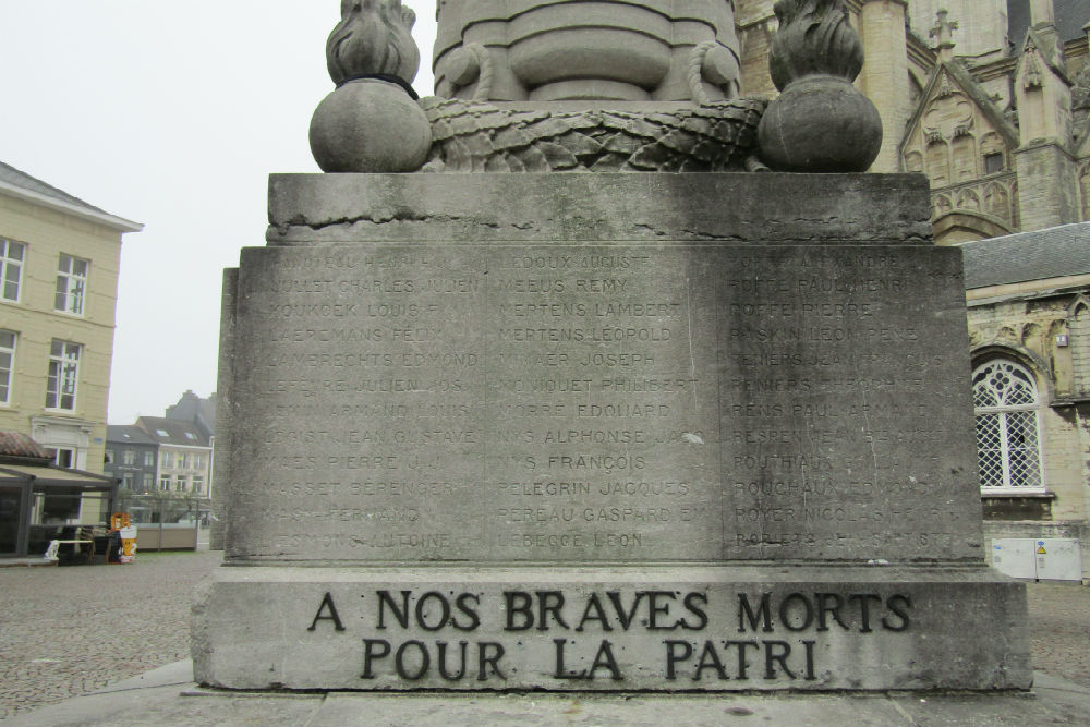 Monument Eerste Wereldoorlog Tienen #2