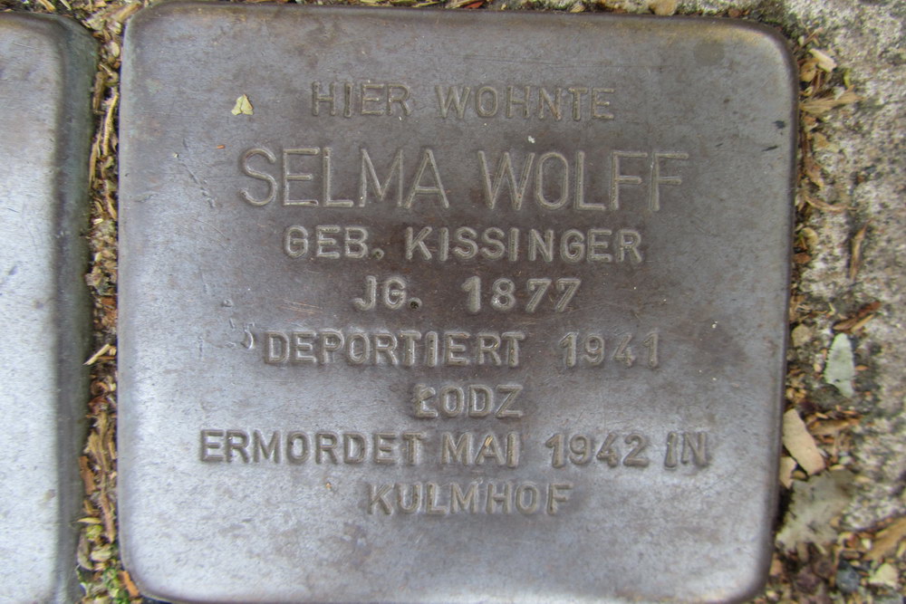 Stolpersteine Im Weichserhof 8 #4