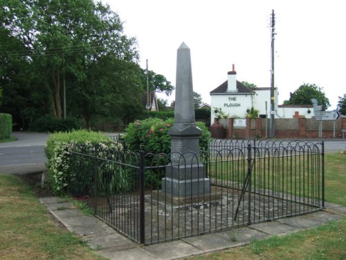 War Memorial Holbeach St Johns