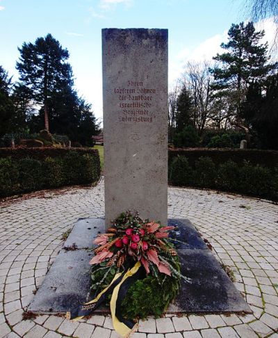 Oorlogsmonument Joodse Begraafplaats Ludwigsburg #1