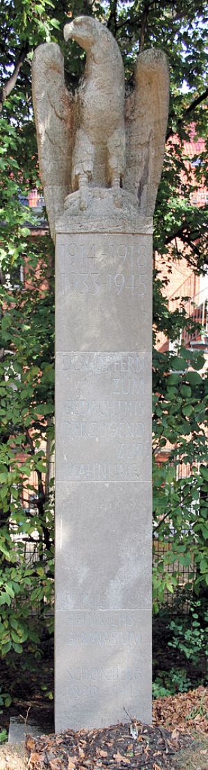 Oorlogsmonument Prinz-Heinrichs-Gymnasium