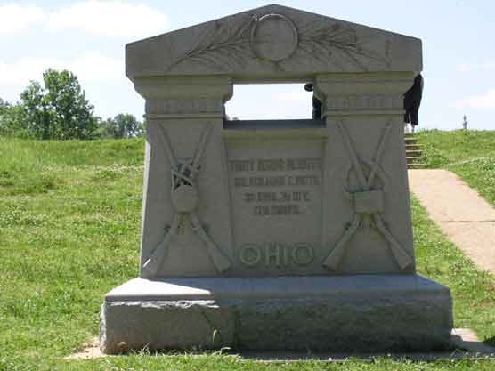 Monument 32nd Ohio Infantry (Union) #1