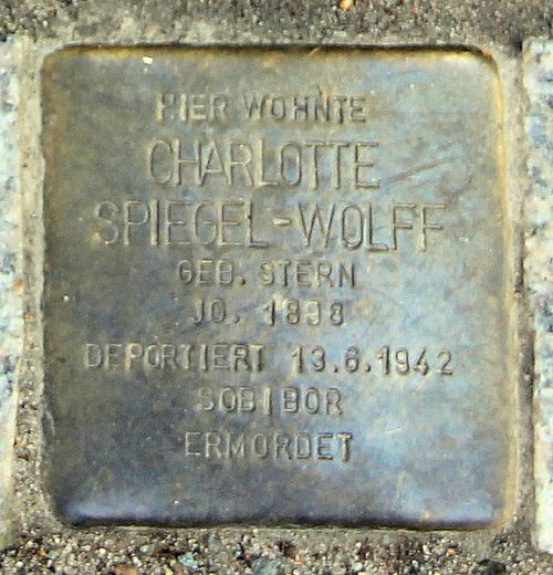 Stolpersteine Nassauische Strae 61 #2